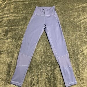 Adidas Women’s XS athletic tights, light purple, high rise